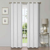 Waverly Geometric Washable Room Darkening Blackout Curtains, Set of 2 - Blackout Curtains by Superior Brand