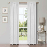 Waverly Geometric Washable Room Darkening Blackout Curtains, Set of 2 - Blackout Curtains by Superior Brand
