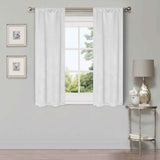 Waverly Geometric Washable Room Darkening Blackout Curtains, Set of 2 - Blackout Curtains by Superior Brand