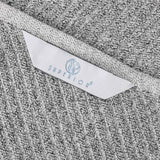 Amelia Cotton Blend Textured Diagonal Ribbed 3 Piece Towel Set - Towel Set by Superior Brand