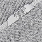 Amelia Cotton Blend Textured Diagonal Ribbed 3 Piece Towel Set - Towel Set by Superior Brand