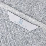 Amelia Cotton Blend Textured Diagonal Ribbed 3 Piece Towel Set - Towel Set by Superior Brand