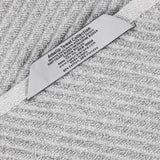 Amelia Cotton Blend Textured Diagonal Ribbed 3 Piece Towel Set - Towel Set by Superior Brand