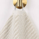 Cotton Blend Diagonal Rib Bath Towel Set of 2 - Bath Towel by Superior Brand