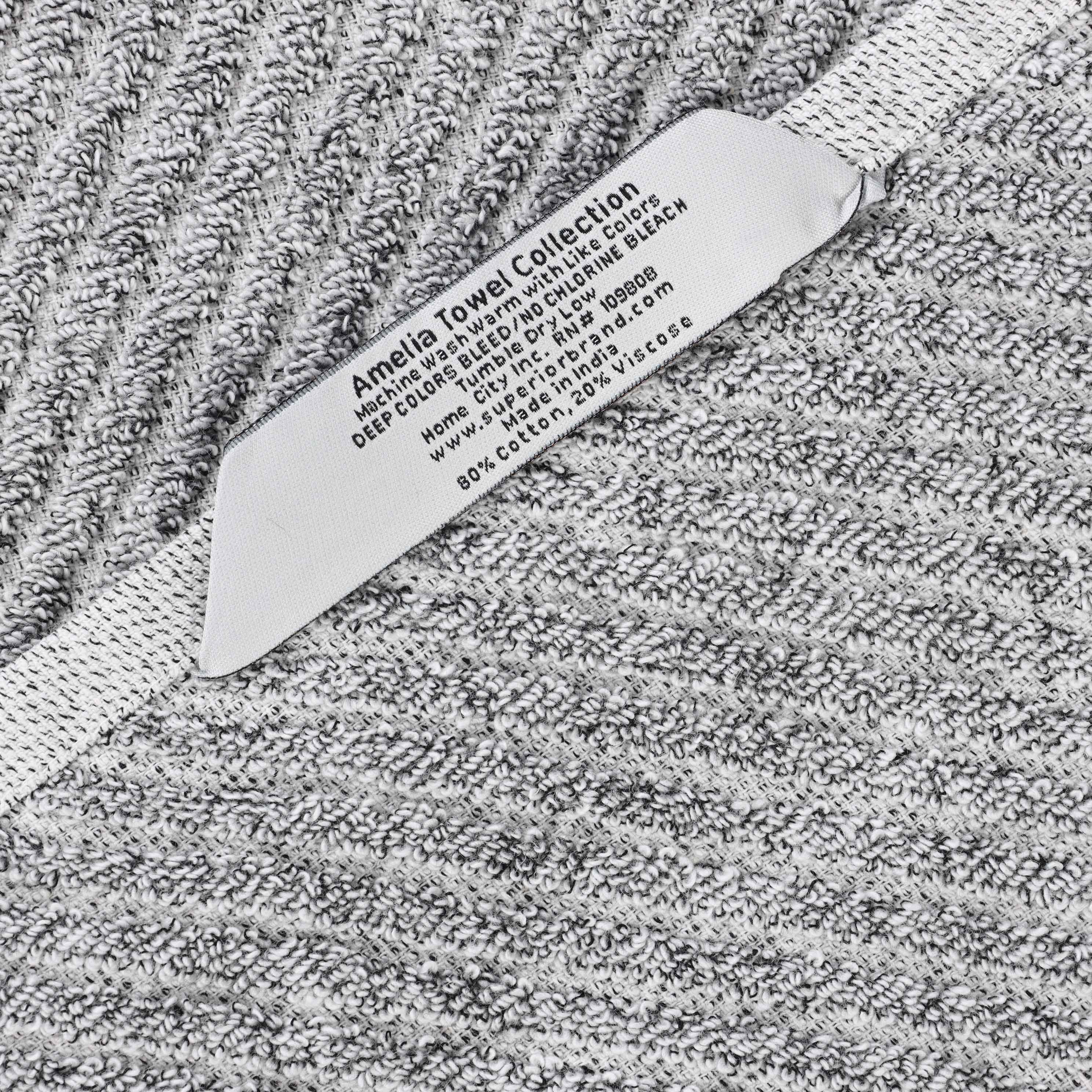 Cotton Blend Diagonal Rib Bath Towel Set of 2 - Bath Towel by Superior Brand