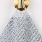 Cotton Blend Diagonal Rib Bath Towel Set of 2 - Bath Towel by Superior Brand