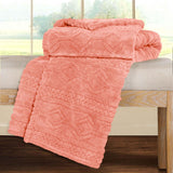 Fleece Blanket – Arctic Boho Knit Jacquard - Plush, Cozy Warmth - Blanket by Superior Brand