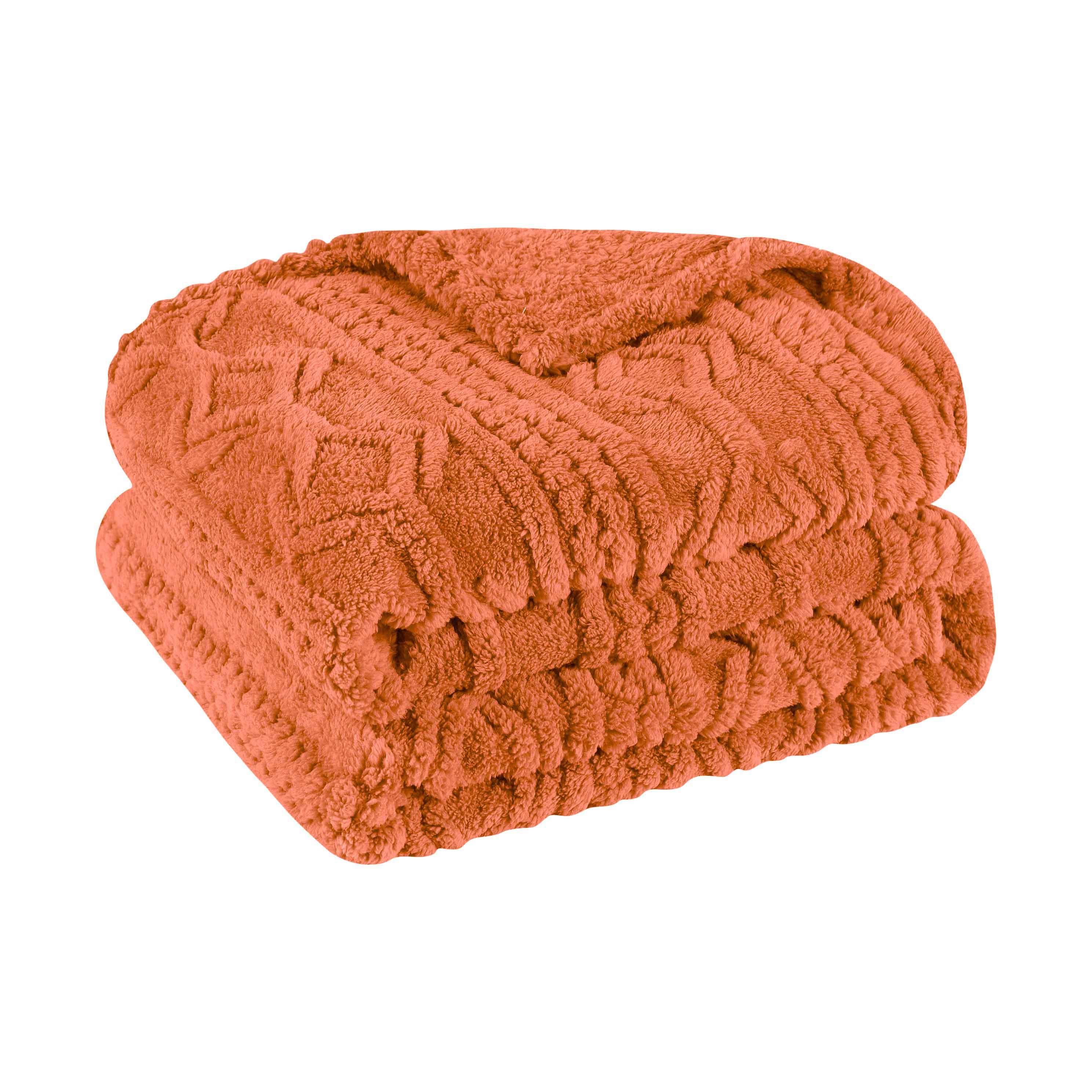 Fleece Blanket – Arctic Boho Knit Jacquard - Plush, Cozy Warmth - Blanket by Superior Brand