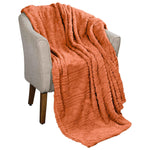 Fleece Blanket – Arctic Boho Knit Jacquard - Plush, Cozy Warmth - Blanket by Superior Brand