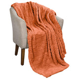 Fleece Blanket – Arctic Boho Knit Jacquard - Plush, Cozy Warmth - Blanket by Superior Brand