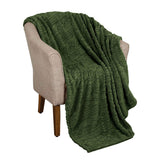 Fleece Blanket – Arctic Boho Knit Jacquard - Plush, Cozy Warmth - Blanket by Superior Brand