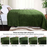 Fleece Blanket – Arctic Boho Knit Jacquard - Plush, Cozy Warmth - Blanket by Superior Brand