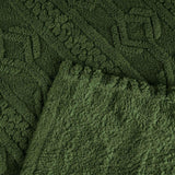 Fleece Blanket – Arctic Boho Knit Jacquard - Plush, Cozy Warmth - Blanket by Superior Brand