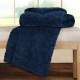Fleece Blanket – Arctic Boho Knit Jacquard - Plush, Cozy Warmth - Blanket by Superior Brand