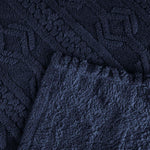 Fleece Blanket – Arctic Boho Knit Jacquard - Plush, Cozy Warmth - Blanket by Superior Brand