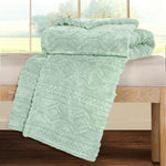 Fleece Blanket – Arctic Boho Knit Jacquard - Plush, Cozy Warmth - Blanket by Superior Brand