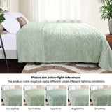 Fleece Blanket – Arctic Boho Knit Jacquard - Plush, Cozy Warmth - Blanket by Superior Brand