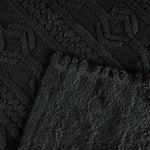 Fleece Blanket – Arctic Boho Knit Jacquard - Plush, Cozy Warmth - Blanket by Superior Brand