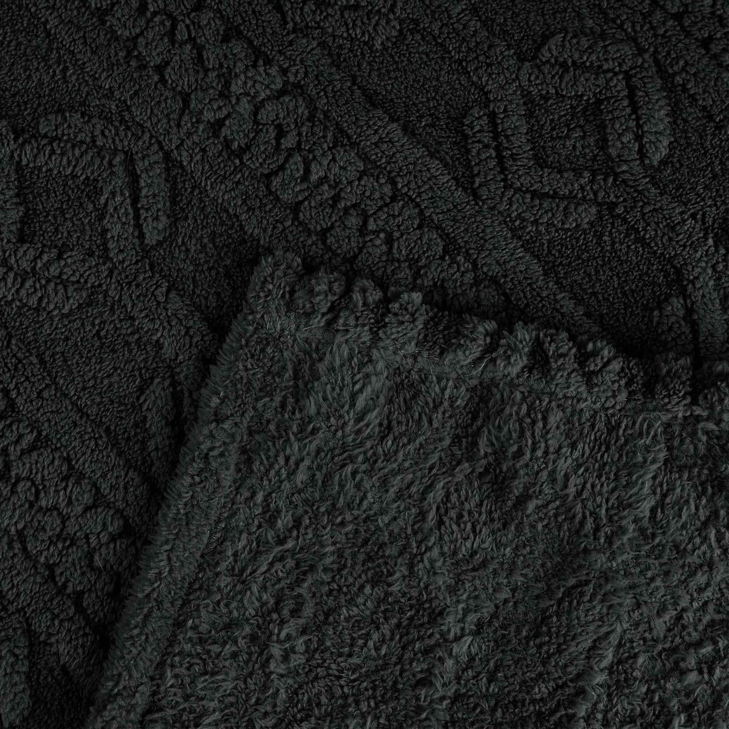 Fleece Blanket – Arctic Boho Knit Jacquard - Plush, Cozy Warmth - Blanket by Superior Brand
