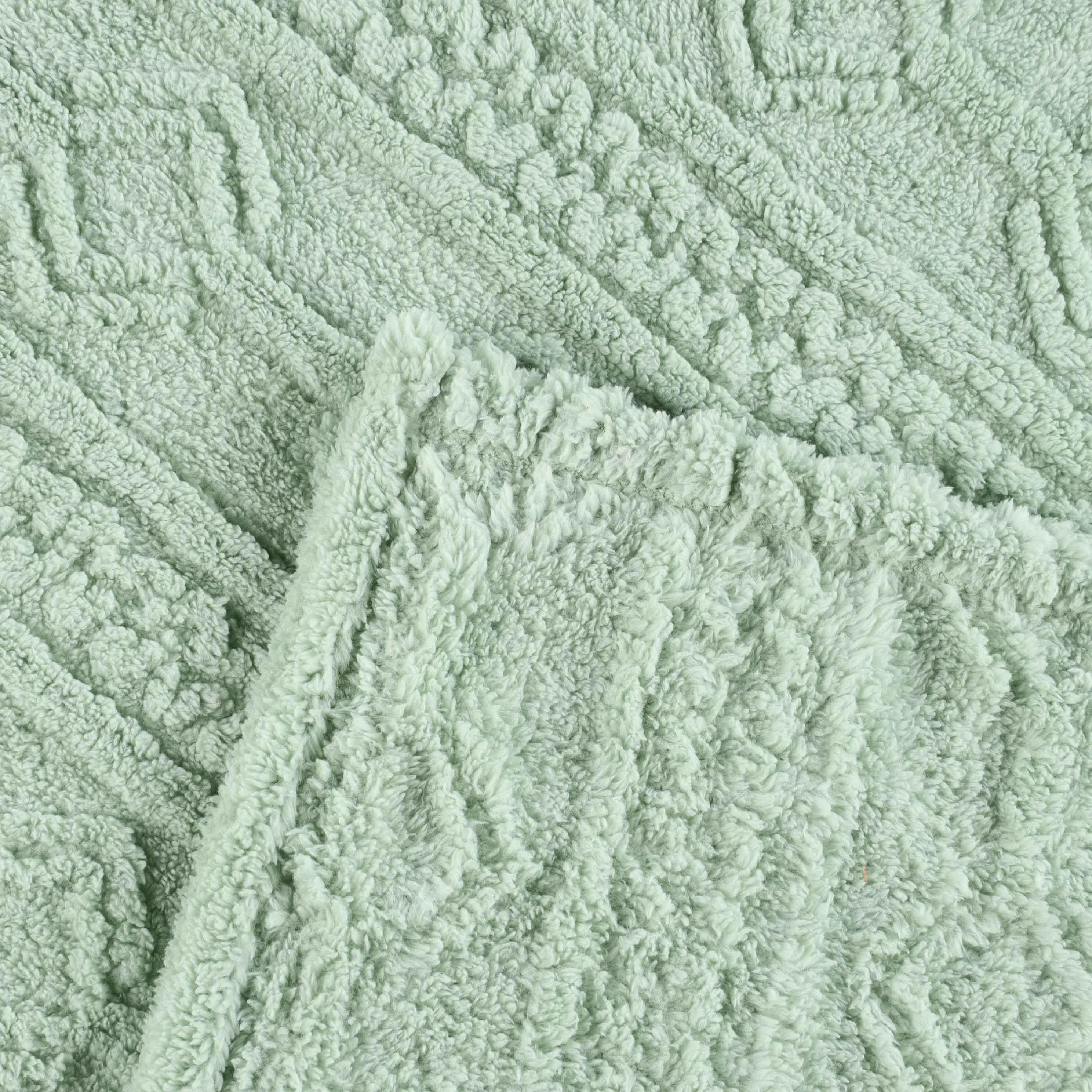 Fleece Blanket – Arctic Boho Knit Jacquard - Plush, Cozy Warmth - Blanket by Superior Brand