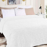 Fleece Blanket – Arctic Boho Knit Jacquard - Plush, Cozy Warmth - Blanket by Superior Brand
