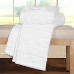 Fleece Blanket – Arctic Boho Knit Jacquard - Plush, Cozy Warmth - Blanket by Superior Brand