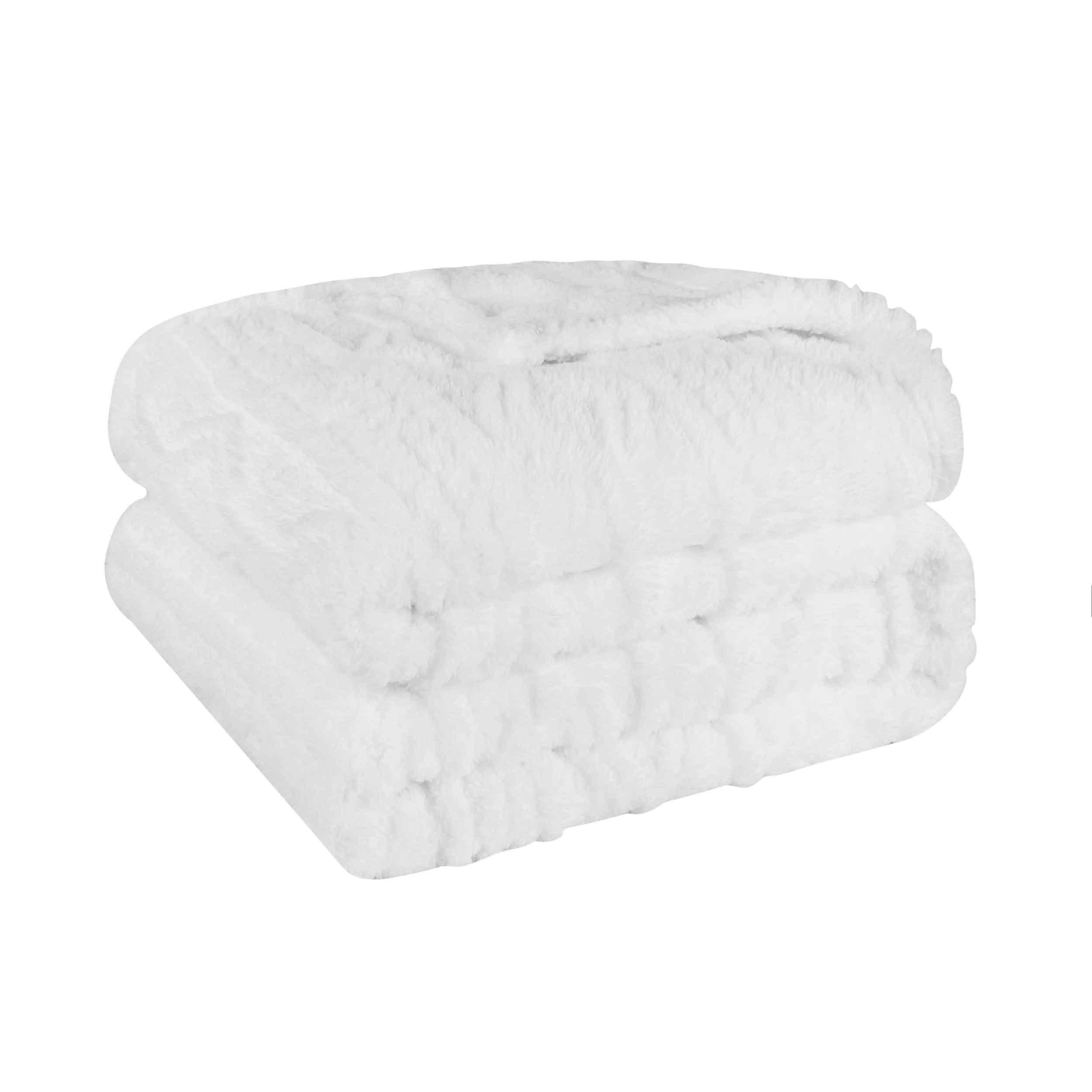 Fleece Blanket – Arctic Boho Knit Jacquard - Plush, Cozy Warmth - Blanket by Superior Brand
