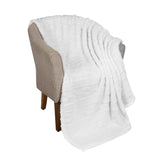 Fleece Blanket – Arctic Boho Knit Jacquard - Plush, Cozy Warmth - Blanket by Superior Brand