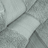 Aria Turkish Cotton Heavyweight Absorbent Solid 10 Piece Plush Towel Set - Towel Set by Superior Brand