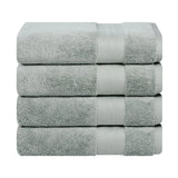 Turkish Cotton Heavyweight Bath Towel Set 4-Piece - Aria - Bath Towel by Superior Brand