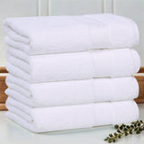 Turkish Cotton Heavyweight Bath Towel Set 4-Piece - Aria - Bath Towel by Superior Brand