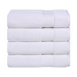 Turkish Cotton Heavyweight Bath Towel Set 4-Piece - Aria - Bath Towel by Superior Brand