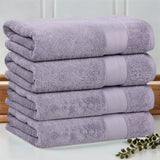 Turkish Cotton Heavyweight Bath Towel Set 4-Piece - Aria - Bath Towel by Superior Brand