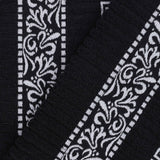 Athens Cotton Medium Weight Floral Greek Key Trim 6 Piece Towel Set - Towel Set by Superior Brand