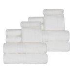 Atlas Cotton Plush Absorbent Heavyweight 12 Piece Assorted Towel Set - Towel Set by Superior Brand