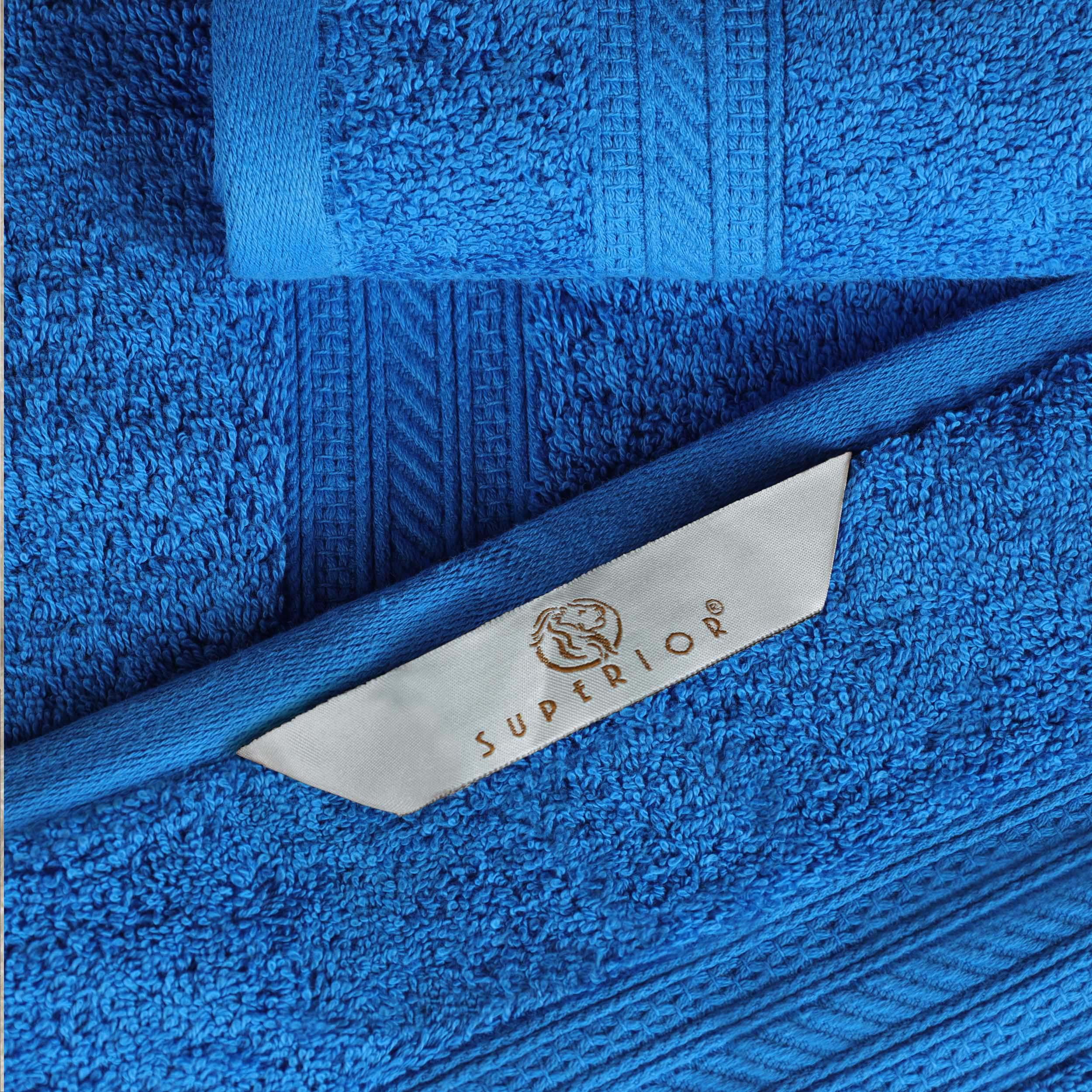 Cotton Plush Heavyweight Bath Towel Set of 4 - Bath Towel by Superior Brand