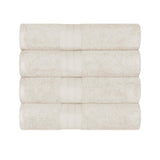 Cotton Plush Heavyweight Bath Towel Set of 4 - Bath Towel by Superior Brand