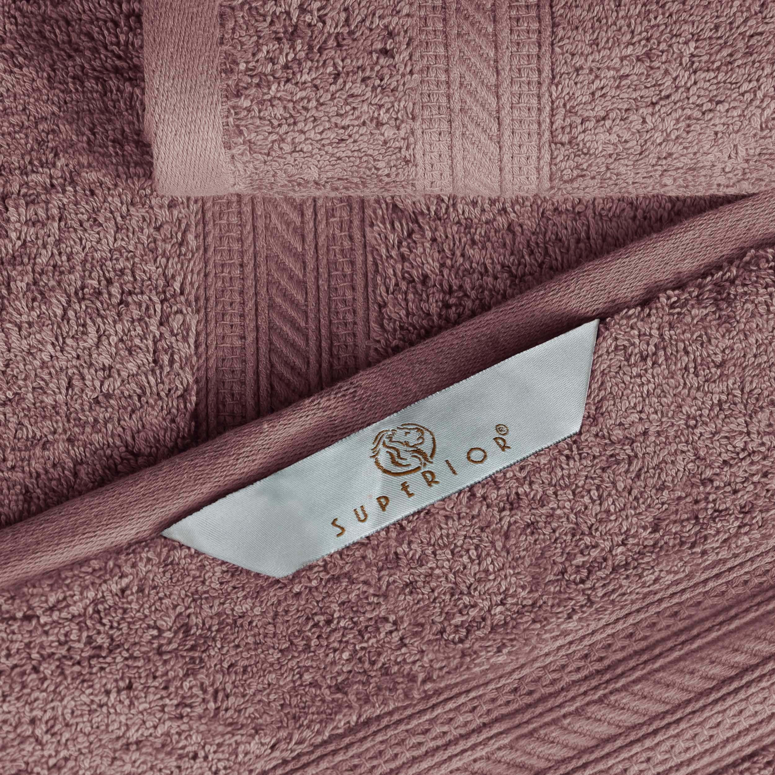 Cotton Plush Heavyweight Bath Towel Set of 4 - Bath Towel by Superior Brand