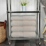 Cotton Plush Heavyweight Bath Towel Set of 4 - Bath Towel by Superior Brand