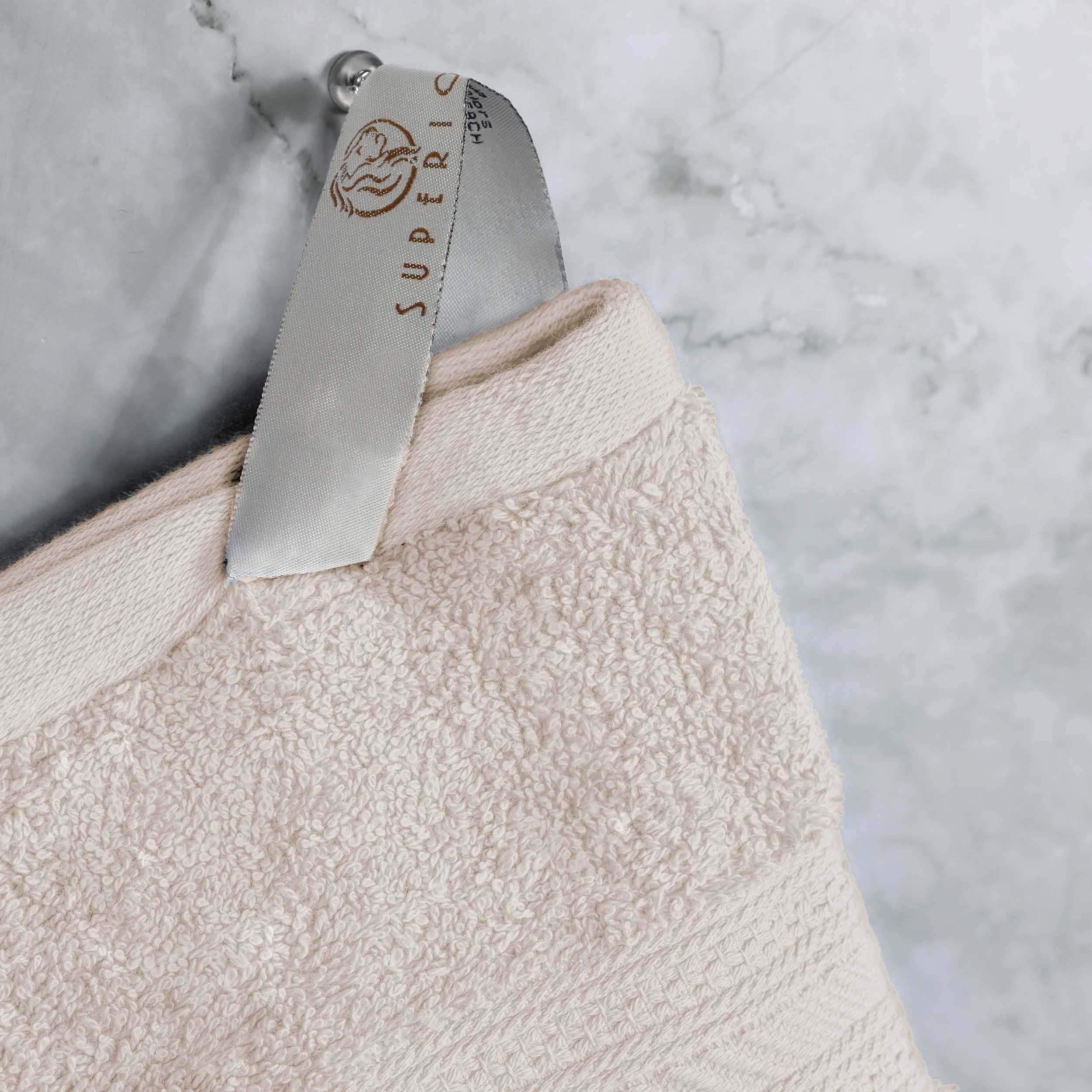 Cotton Plush Heavyweight Bath Towel Set of 4 - Bath Towel by Superior Brand