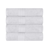 Cotton Plush Heavyweight Bath Towel Set of 4 - Bath Towel by Superior Brand