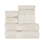 Atlas Cotton Plush Towel Set 6 Piece - Towel Set by Superior Brand