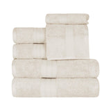Atlas Cotton Plush Towel Set 6 Piece - Towel Set by Superior Brand