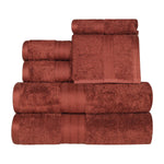 Atlas Cotton Plush Towel Set 6 Piece - Towel Set by Superior Brand