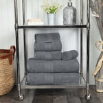 Atlas Cotton Plush Towel Set 6 Piece - Towel Set by Superior Brand