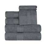 Atlas Cotton Plush Towel Set 6 Piece - Towel Set by Superior Brand