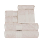Atlas Cotton Plush Towel Set 6 Piece - Towel Set by Superior Brand