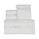 Atlas Cotton Plush Towel Set 6 Piece - Towel Set by Superior Brand