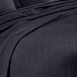 Lightweight Cotton Matelassé Bedspread Set 3-Piece Basketweave Jacquard - Bedspread by Superior Brand