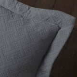 Lightweight Cotton Matelassé Bedspread Set 3-Piece Basketweave Jacquard - Bedspread by Superior Brand